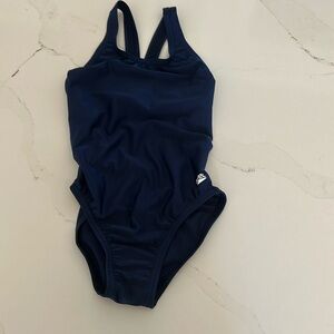 Navy blue speedo